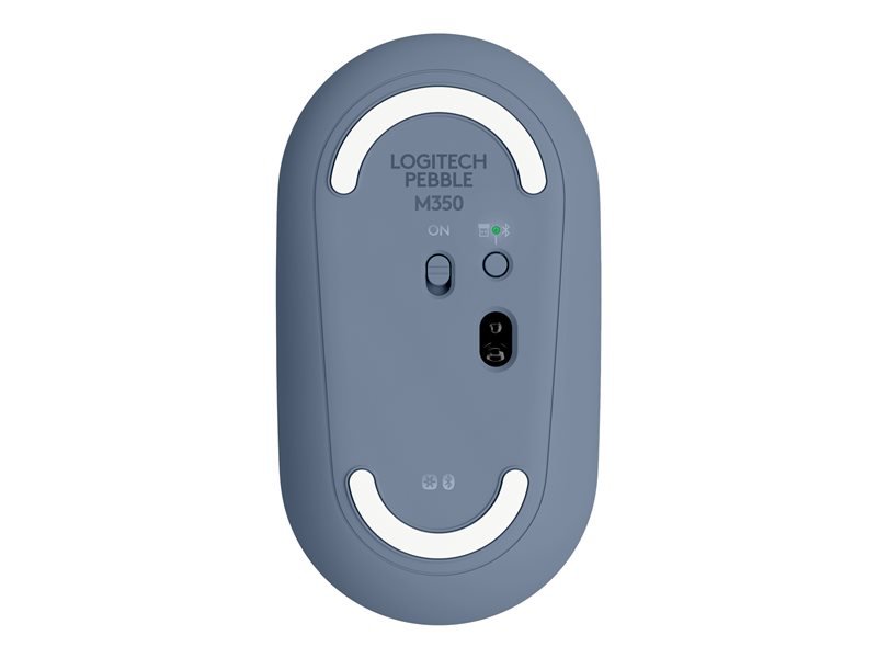 Logitech Pebble M350 Wireless Mouse BlueBerry