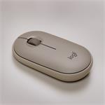 Logitech Pebble M350 Wireless Mouse Sand