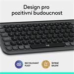 Logitech POP ICON KEYS, Graphite , US INT'L