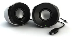 LOGITECH reproduktory Stereo Speakers Z110, 1.2 W RMS, 3.5 mm, USB napájení