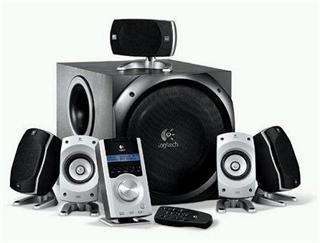 Logitech reproduktory Z-5500 Digital, 505W RMS,THX certifikovaný, zvukový systém 5.1