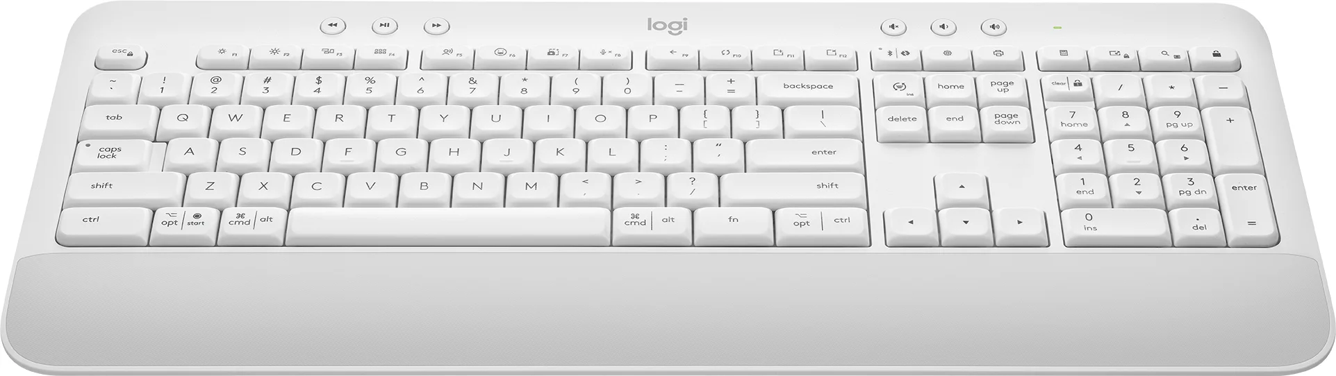 Logitech Signature K650 Wireless světle šedá
