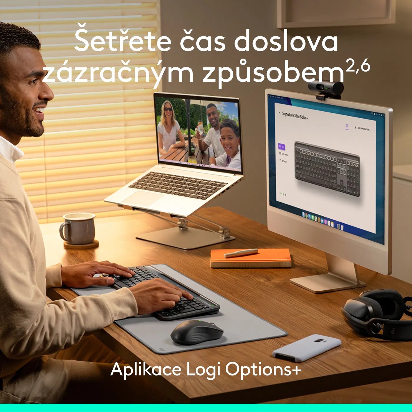 Logitech Signature Slim Solar, Graphite - US INTL