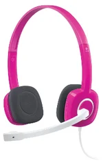 Logitech Stereo Headset H150 Cranberry