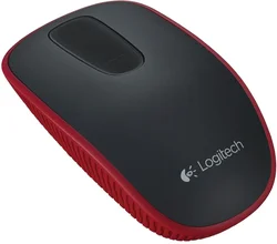 Logitech T400 Zone Touch Mouse červená