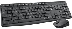 Logitech Wireless Combo MK235 šedý - CZ/SK