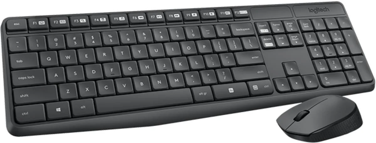 Logitech Wireless Combo MK235 sivá - SK/SK