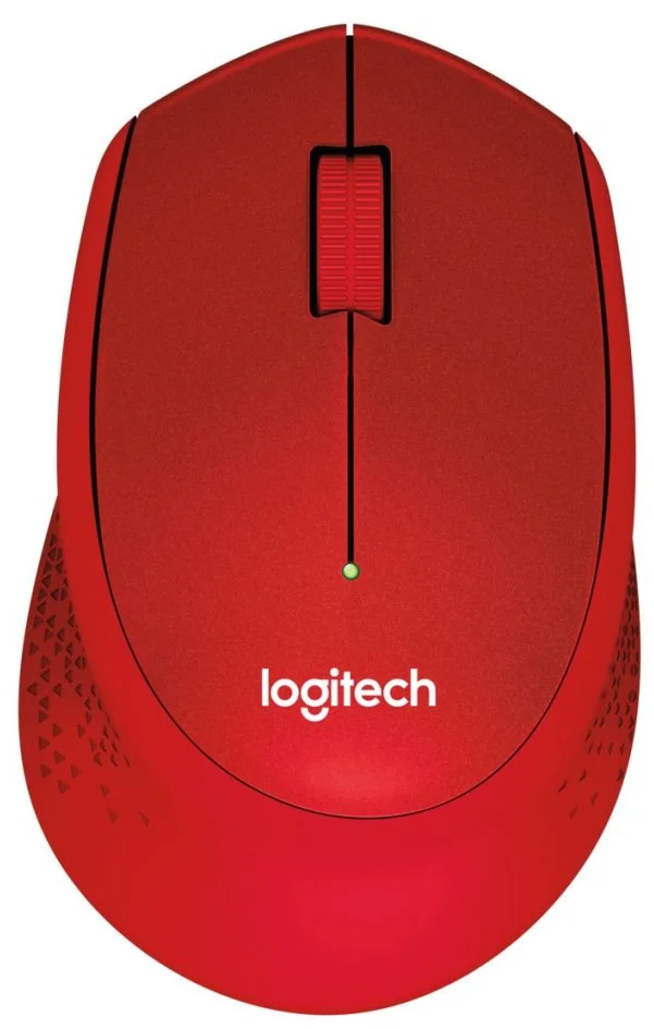 Logitech Wireless M330 Silent Plus červená 910-004911