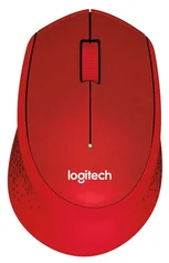 Logitech Wireless M330 Silent Plus červená 910-004911