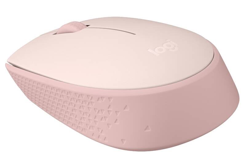 Logitech Wireless Mouse M171, růžová