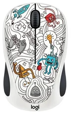 Logitech Wireless Mouse M238 Techie White