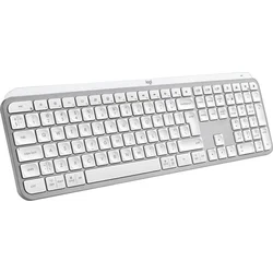 Logitech Wireless MX Keys S, US, INTL, Wireless, Pale Grey, Bolt