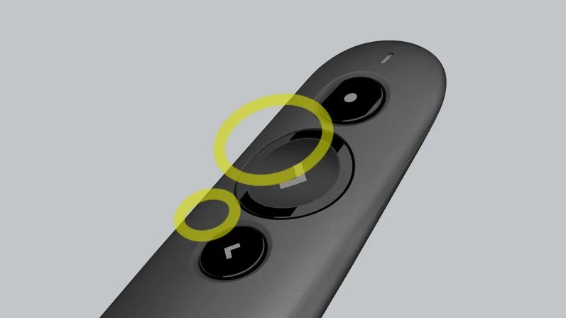 Logitech Wireless Presenter R500s Graphite