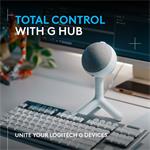 Logitech YETI ORB - herný mikrofón USB N/A, biely