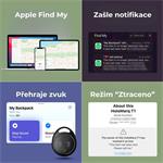 Lokátor HoloTag s podporou Apple Find My 1 ks
