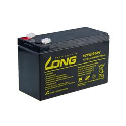 Long 12V 9Ah olověný akumulátor HighRate F2 (WP1236W)