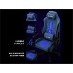 LORGAR CHA41, Ergonomic Gaming Chair Advanced, Černá/bílá