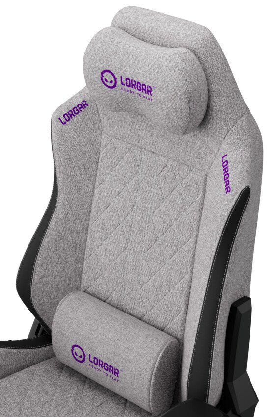 LORGAR CHA41, Ergonomic Gaming Chair Advanced, šedá