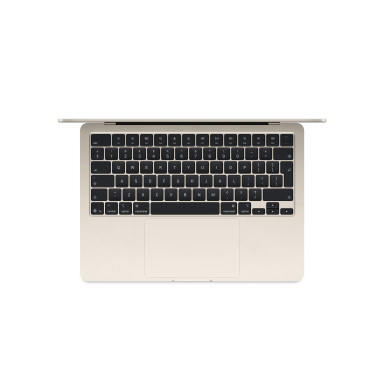 MacBook Air 13,M4 chip 10-core CPU/8-core GPU,16GB,256GB SSD - Starlight