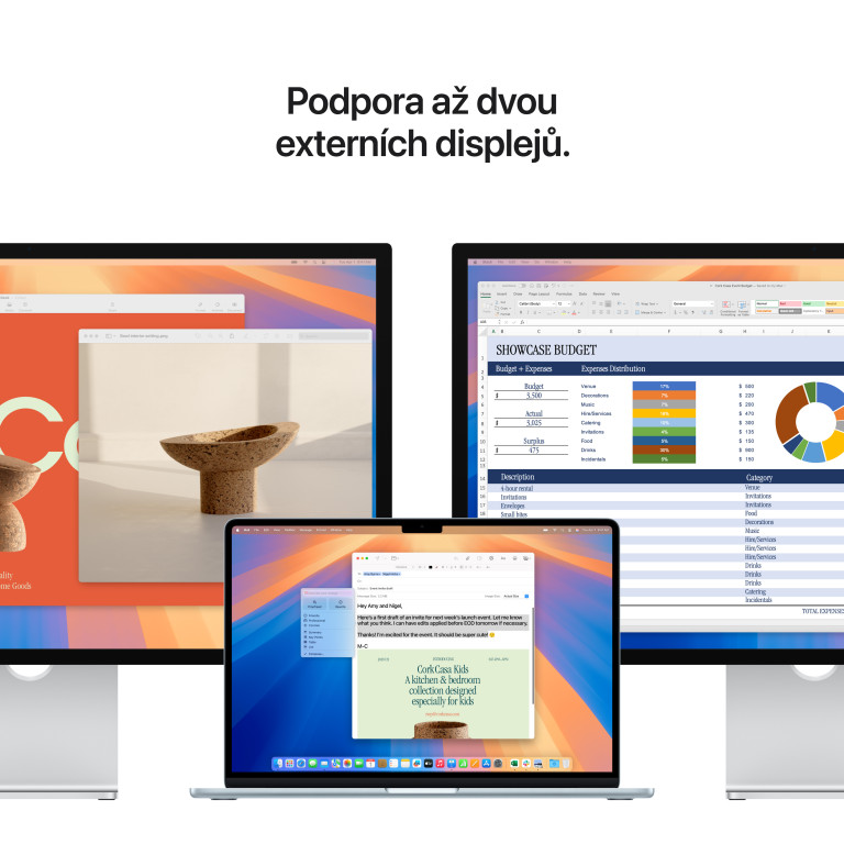 MacBook Air 15,M4 24GB/512GB SSD - strieborný