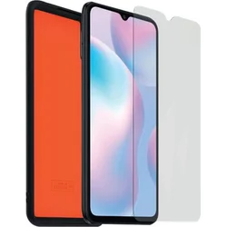 Made for Xiaomi TPU Kryt + Tvrzené Sklo pro Xiaomi Redmi 9A Black