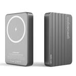 Magnetická bezdrôtová powerbanka Cubenest 5000 mAh S1B1 - sivá