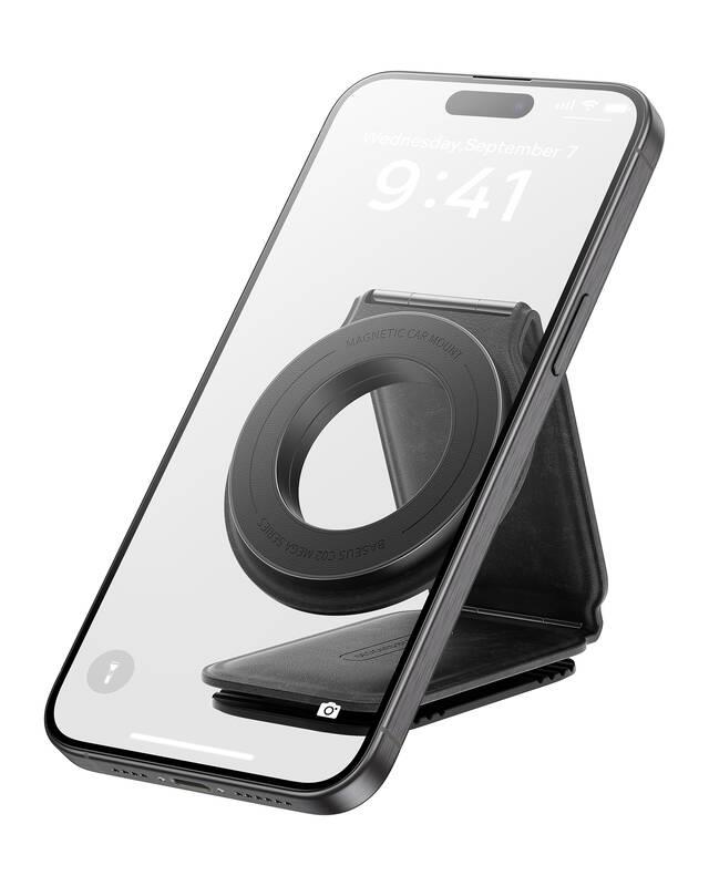 Magnetický držák do auta na palubní desku Baseus PrimeTrip C02 Series černý