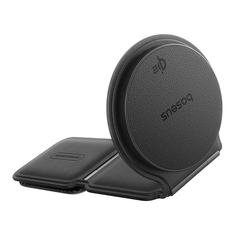 Magnetický držák do auta s bezdrátovým nabíjením Baseus PrimeTrip C02 černý