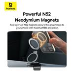Magnetický držiak do auta Baseus MagPro Series II s prísavkou čierny