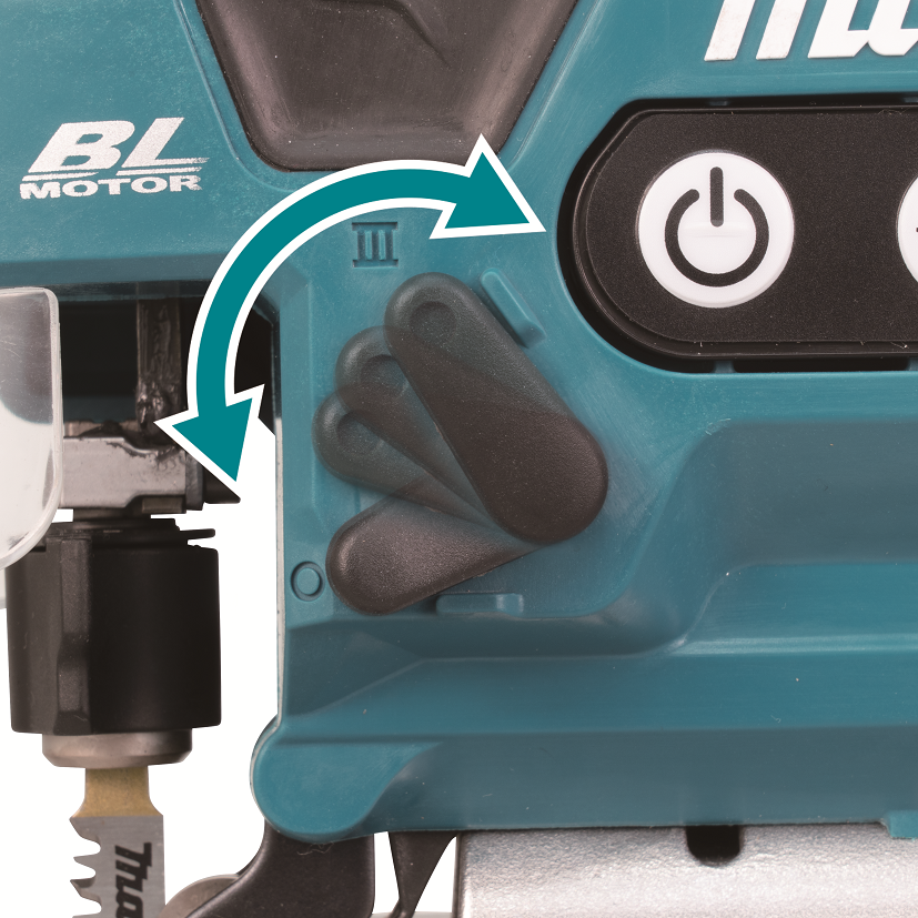 MAKITA Aku bezuhlíková přímočará pila Li-ion LXT 18V,bez aku Z