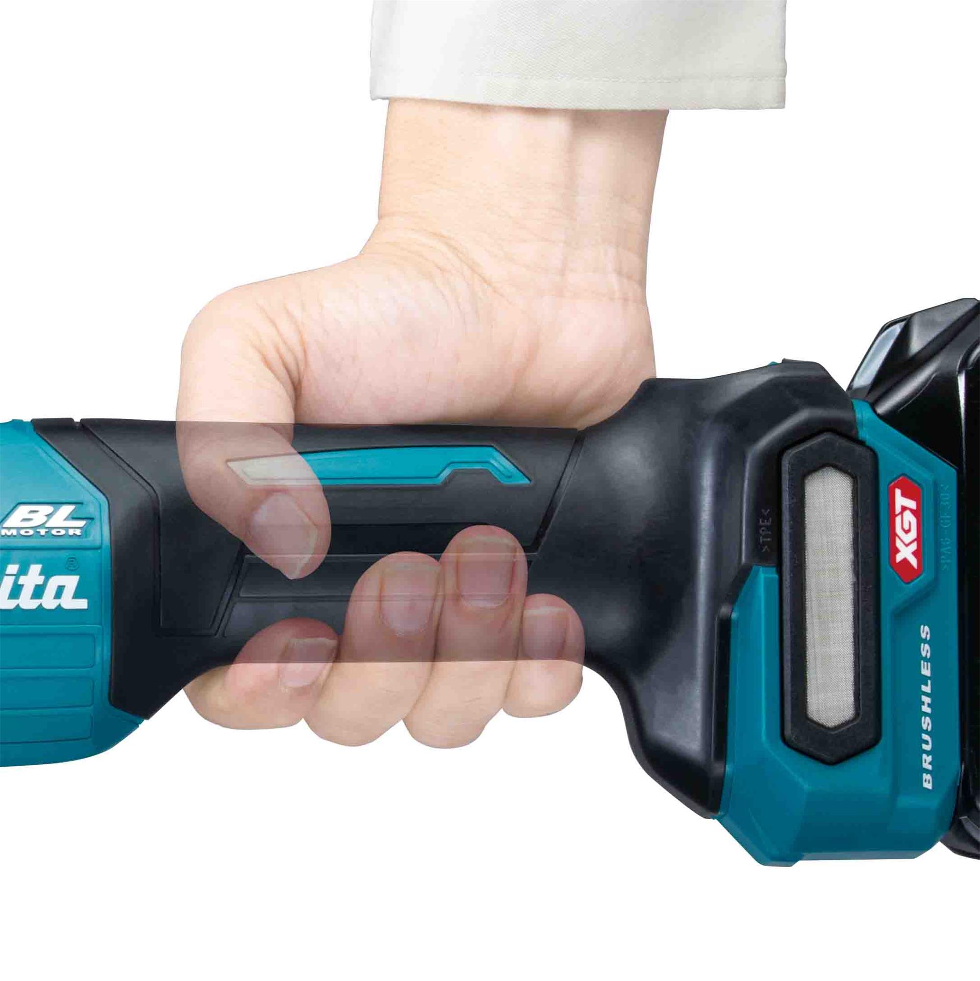 MAKITA Aku přímá bruska s regulací Li-ion XGT 40V bez aku GD002GZ
