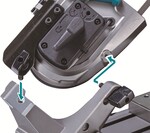 MAKITA Akumulátorová pásová píla 835 mm, Li-ion XGT 40 V, bez akumulátora Z