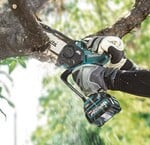 MAKITA Akumulátorová vyvetvovacia píla 150 mm Li-ion XGT 40V, bez batérie
