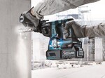 MAKITA Akumulátorové kladivo s vymeniteľným skľučidlom a AWS Li-ion XGT 40 V/4,0 Ah, Makpac