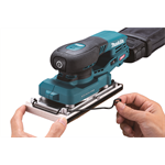 Makita BO007CGZ Aku vibračná brúska s reguláciou 93x185mm Li-ion XGT 40V, bez batérie