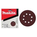 MAKITA brúsny papier na suchý zips 125mm 8 otvorov K180 10ks=oldP-00527