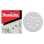 MAKITA brúsny papier na suchý zips 125mm 8 otvorov K240 10ks