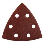 MAKITA brúsny papier na suchý zips 94x94x94mm 6 otvorov K80 10ks=oldP-01585