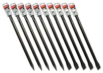 Makita D-35324-10 sada sekáčů SDS-max: 5xšpičák 400mm, 5x sekáč plochý 400x25mm, 10ks