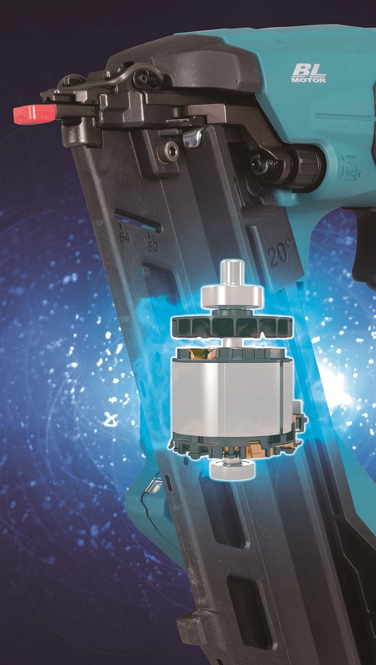 Makita DBN610ZJ Akumulátorová klincovačka Li-ion LXT 18V, bez batérie