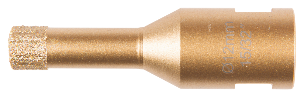 MAKITA děrovka s diamantovým zrnem 12mm (se závitem M14 pro úhlovou brusku)