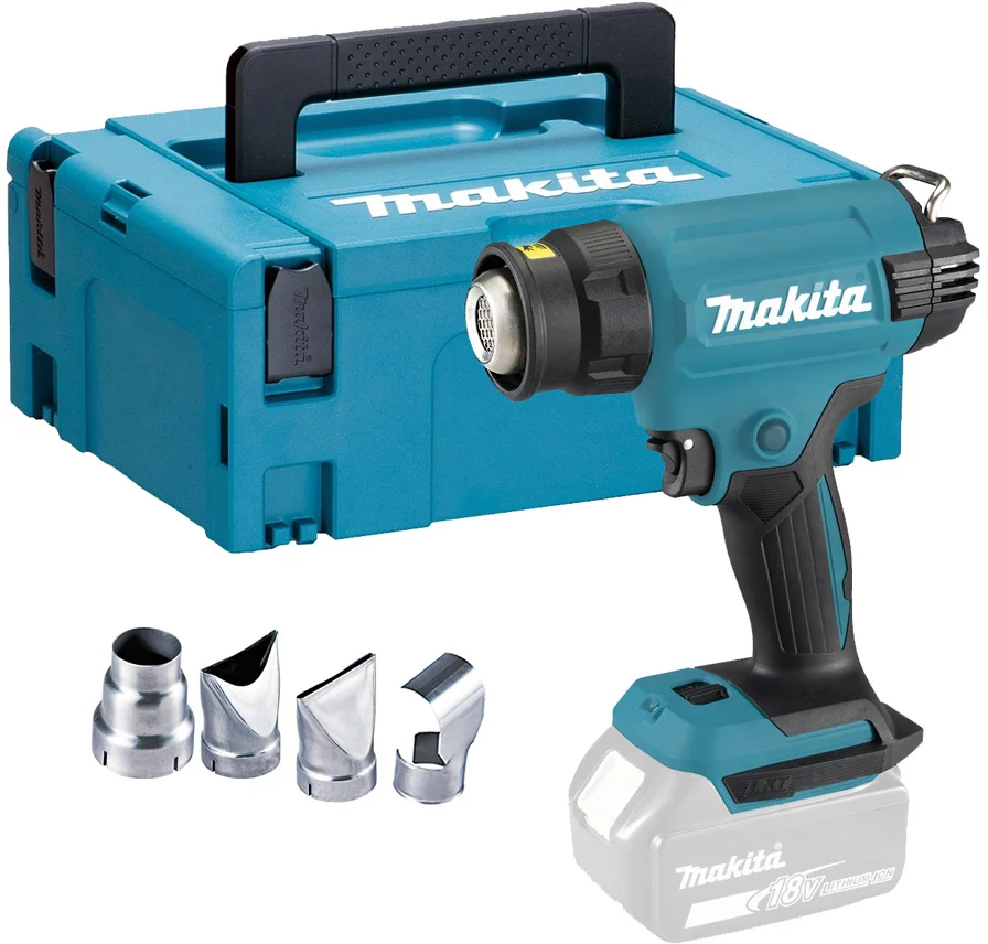 MAKITA DHG180ZK Aku horkovzdušná pistole, Li-ion LXT 18V, bez aku