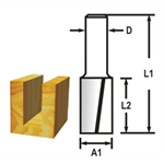 MAKITA Drážkovacie frézy 2 Stopka frézy 6 mm,10x25,4x57 mm