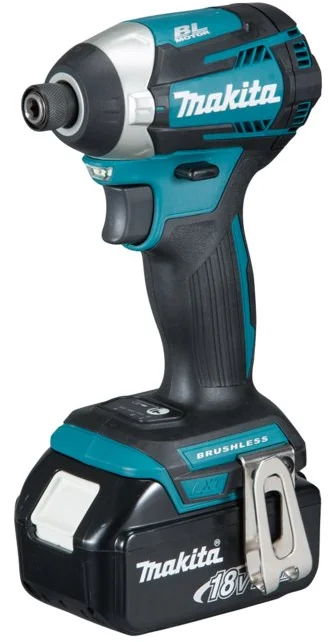 Makita DTD154RTJ Aku rázový skrutkovač 1/4" Li-ion LXT 18V/5,0Ah, Makpac
