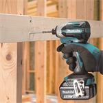MAKITA DTD158WVEAku rázový uťahovák 1/4" Li-ion LXTB 18V/2,0 Ah