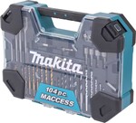 Makita E-22604 Sada vrtákov a príslušenstva 104 ks v plastovom kufríku