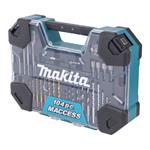 Makita E-22604 sada vrtáků a příslušenství 104 ks v plastovém kufru