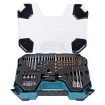 Makita E-22604 sada vrtáků a příslušenství 104 ks v plastovém kufru