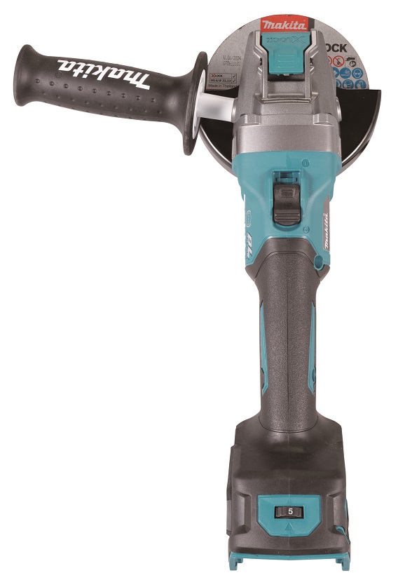 MAKITA GA041GZ Aku úhlová bruska s regulací a X-lock 125mm Li-ion XGT 40V, bez aku Z