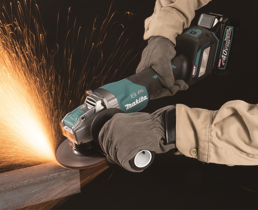 MAKITA GA044GZ Aku úhlová bruska s regulací a X-lock 125mm Li-ion XGT 40V, bez aku Z
